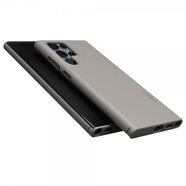 Nudient Samsung Galaxy S22 Ultra Skal Thin Case V3 Clay Beige