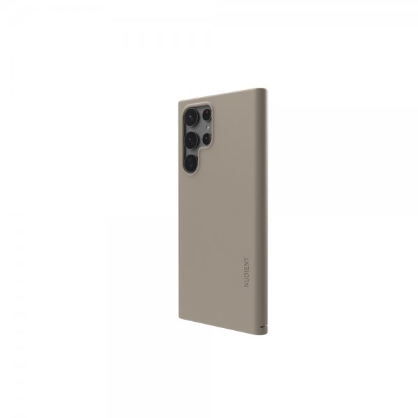 Nudient Samsung Galaxy S22 Ultra Skal Thin Case V3 Clay Beige