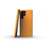 Nudient Samsung Galaxy S22 Ultra Skal Thin Case V3 Saffron Yellow