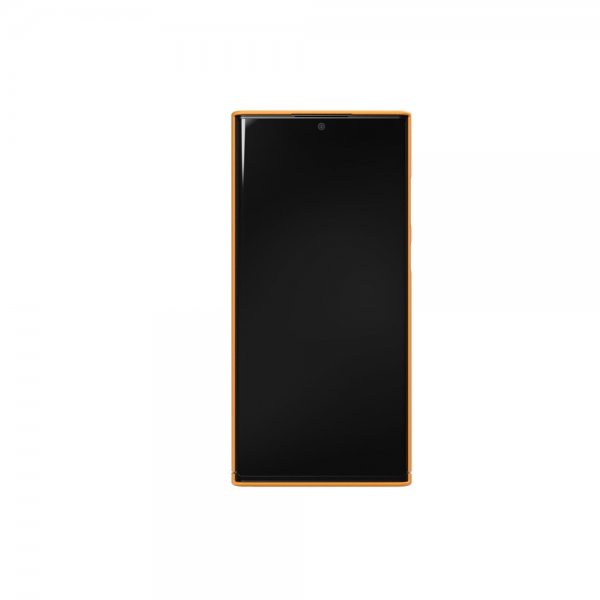 Nudient Samsung Galaxy S22 Ultra Skal Thin Case V3 Saffron Yellow