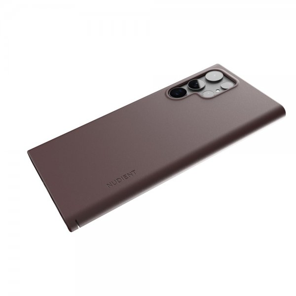 Nudient Samsung Galaxy S22 Ultra Skal Thin Case V3 Sangria Red