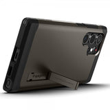 Spigen Samsung Galaxy S22 Ultra Skal Tough Armor Gunmetal