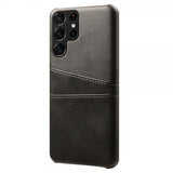 Samsung Galaxy S22 Ultra Skal med två Kortfack Svart