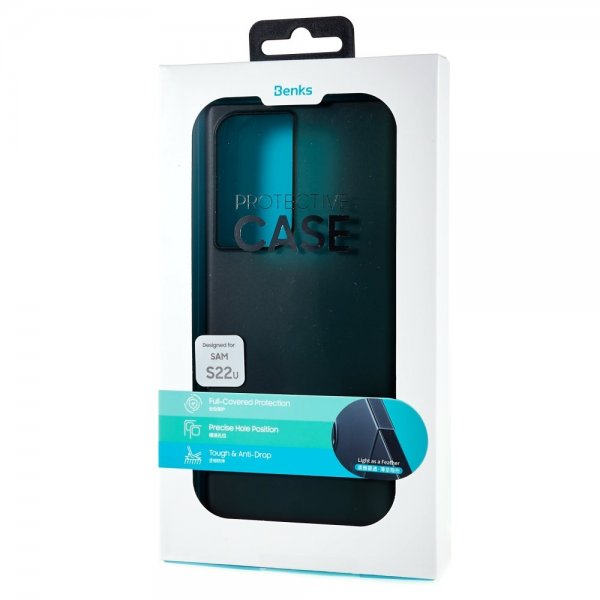 Benks Samsung Galaxy S22 Ultra Skal Ultra Thin Transparent Svart