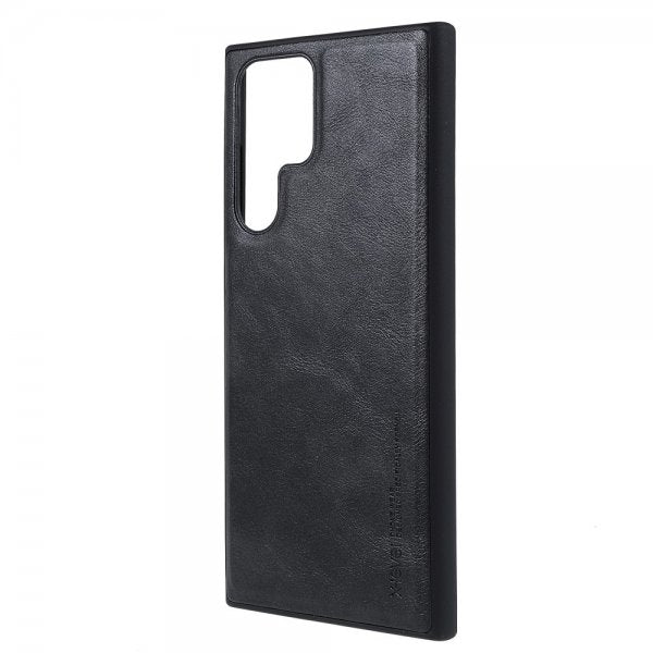 X-Level Samsung Galaxy S22 Ultra Skal Vintage Series Svart