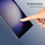 Enkay Samsung Galaxy S22 Ultra Skärmskydd med Monteringsram Easy Install