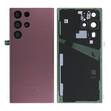 Samsung Galaxy S22 Ultra (SM-S908B) Baksida Original - Burgundy