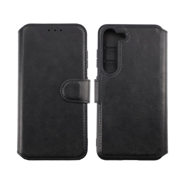 Rvelon Samsung Galaxy S23 Fodral Utfällbart Kortfack Svart
