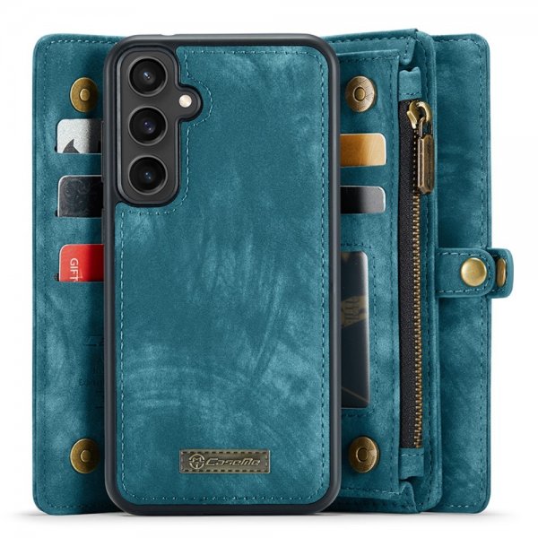 CaseMe Samsung Galaxy S23 FE Fodral 008 Series Löstagbart Skal Blå