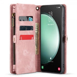 CaseMe Samsung Galaxy S23 FE Fodral 008 Series Löstagbart Skal Rosa