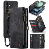 CaseMe Samsung Galaxy S23 FE Fodral 008 Series Löstagbart Skal Svart