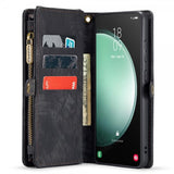 CaseMe Samsung Galaxy S23 FE Fodral 008 Series Löstagbart Skal Svart