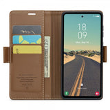 CaseMe Samsung Galaxy S23 FE Fodral 023 Series Brun