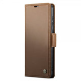 CaseMe Samsung Galaxy S23 FE Fodral 023 Series Brun