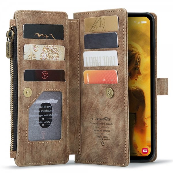 CaseMe Samsung Galaxy S23 FE Fodral C30 Series Brun