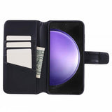 Nordic Covers Samsung Galaxy S23 FE Fodral Essential Leather Raven Black