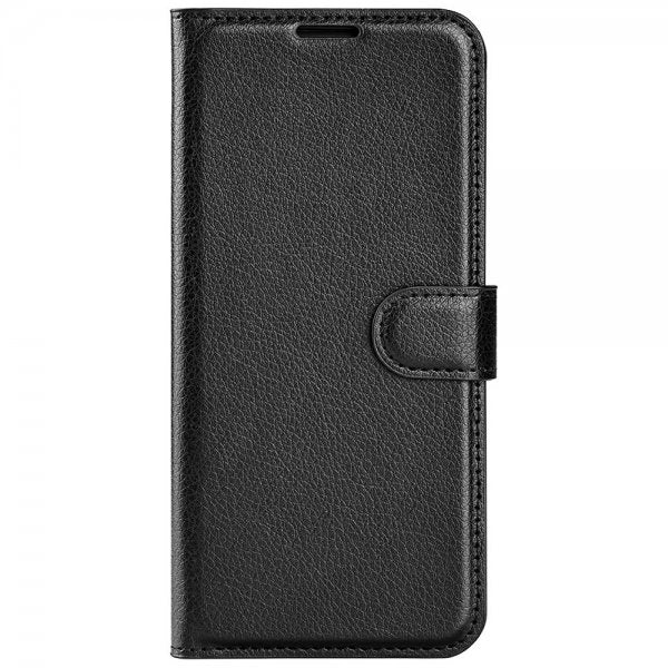 Samsung Galaxy S23 FE Fodral Litchi Svart