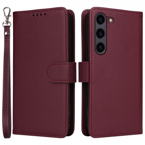 Betopnice Samsung Galaxy S23 FE Fodral med Löstagbart Skal 005 Röd