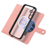 VILI Samsung Galaxy S23 FE Fodral med Löstagbart Skal GHB Series MagSafe Rosa