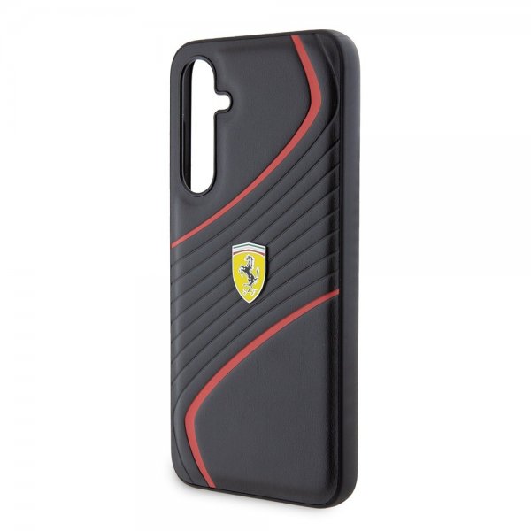 Ferrari Samsung Galaxy S23 FE Skal Carbon Twist Svart