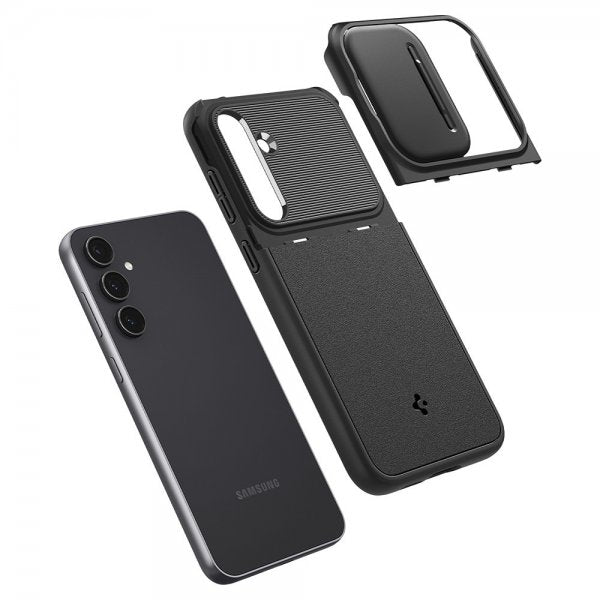 Spigen Samsung Galaxy S23 FE Skal Optik Armor Svart