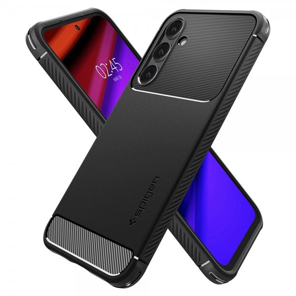 Spigen Samsung Galaxy S23 FE Skal Rugged Armor Matte Black