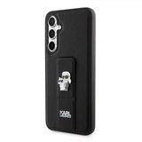 Karl Lagerfeld Samsung Galaxy S23 FE Skal Saffiano Grip Stand Svart