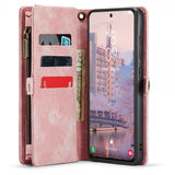 CaseMe Samsung Galaxy S23 Fodral 008 Series Löstagbart Skal Rosa