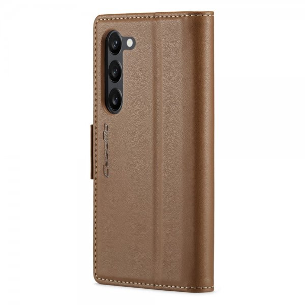 CaseMe Samsung Galaxy S23 Fodral 023 Series Brun