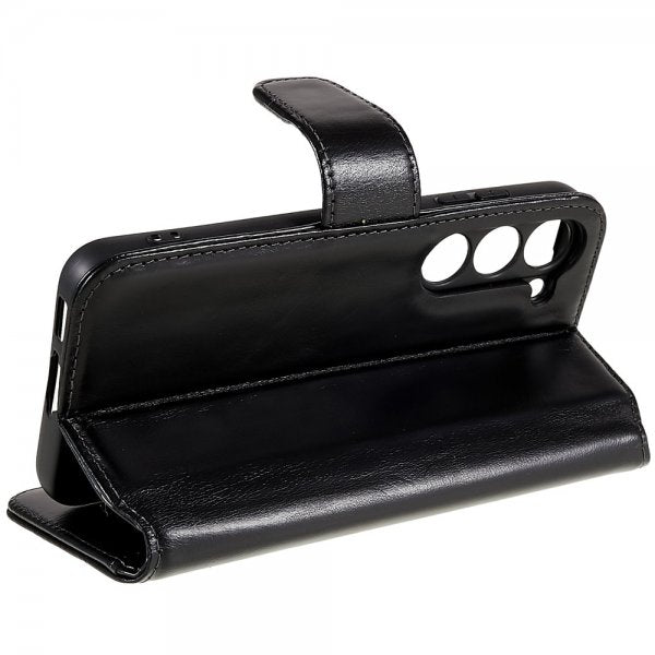 Nordic Covers Samsung Galaxy S23 Fodral Essential Leather Raven Black