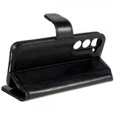 Nordic Covers Samsung Galaxy S23 Fodral Essential Leather Raven Black