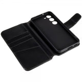 Nordic Covers Samsung Galaxy S23 Fodral Essential Leather Raven Black