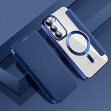 Samsung Galaxy S23 Fodral MagSafe Blå