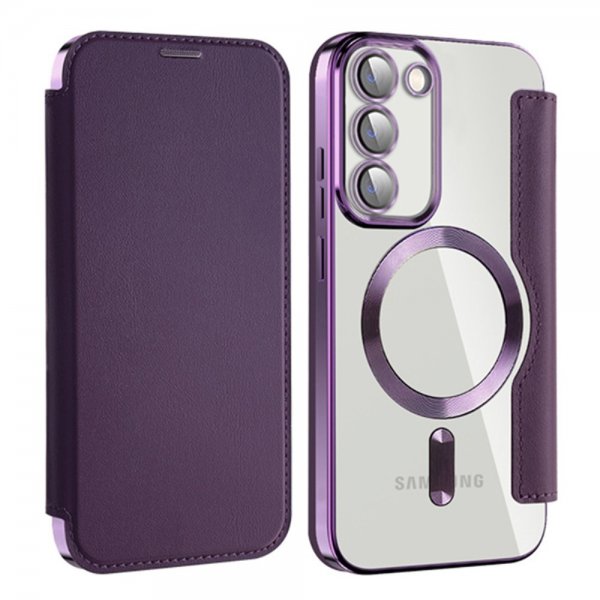 Samsung Galaxy S23 Fodral MagSafe Lila