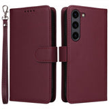 Betopnice Samsung Galaxy S23 Fodral med Löstagbart Skal 005 Röd