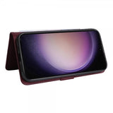 Betopnice Samsung Galaxy S23 Fodral med Löstagbart Skal 005 Röd