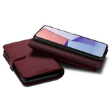Spigen Samsung Galaxy S23 Fodral Wallet S Plus Burgundy