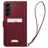 Spigen Samsung Galaxy S23 Fodral Wallet S Plus Burgundy