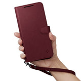 Spigen Samsung Galaxy S23 Fodral Wallet S Plus Burgundy