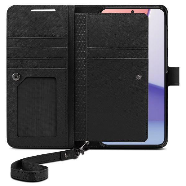 Spigen Samsung Galaxy S23 Fodral Wallet S Plus Svart