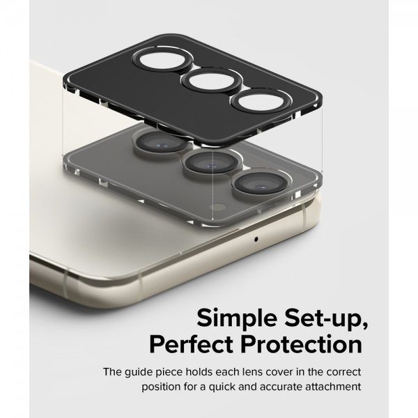 Ringke Samsung Galaxy S23/Galaxy S23 Plus Kameraskydd Camera Lens Frame Svart
