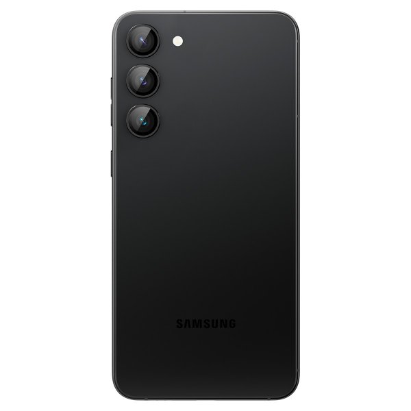 Spigen Samsung Galaxy S23/S23 Plus/S24 Kameraskydd GLAS.tR EZ Fit Optik Pro 2-pack Svart