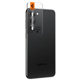 Spigen Samsung Galaxy S23/S23 Plus/S24 Kameraskydd GLAS.tR EZ Fit Optik Pro 2-pack Svart