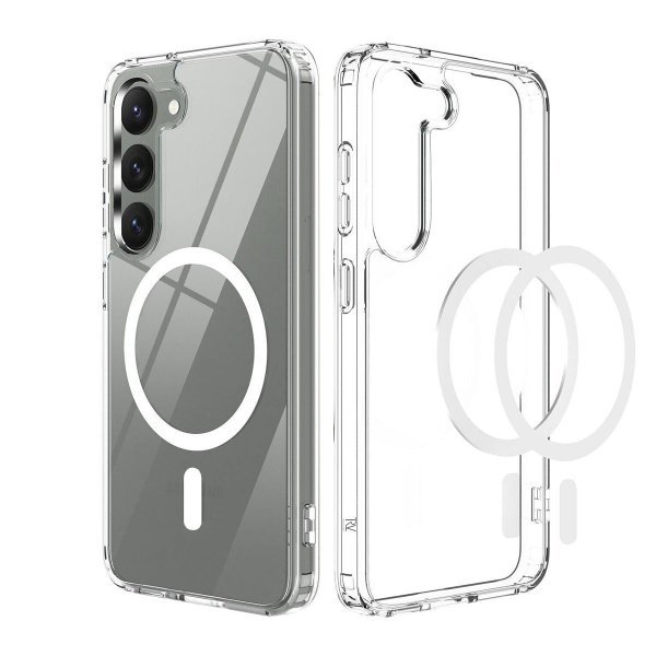 Samsung Galaxy S23 Skal MagSafe Transparent