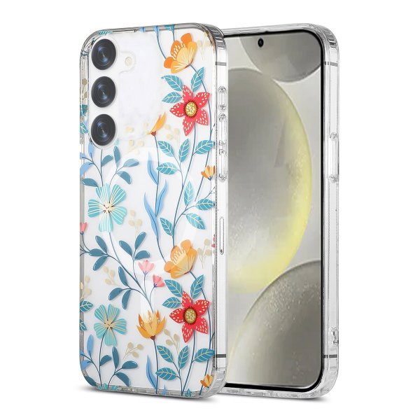 Samsung Galaxy S23 Skal Blommönster MagSafe Kvistar