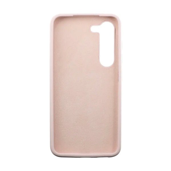 Rvelon Samsung Galaxy S23 Skal Silikon Sandrosa