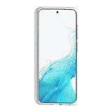 Samsung Galaxy S23 Skal Glitter Stöttåligt Transparent