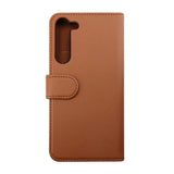Rvelon Samsung Galaxy S23 Fodral Magnetiskt Avtagbart Skal Brun