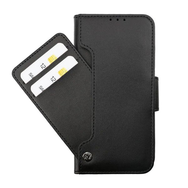 Rvelon Samsung Galaxy S23 Plus Fodral Utfällbart Kortfack Svart