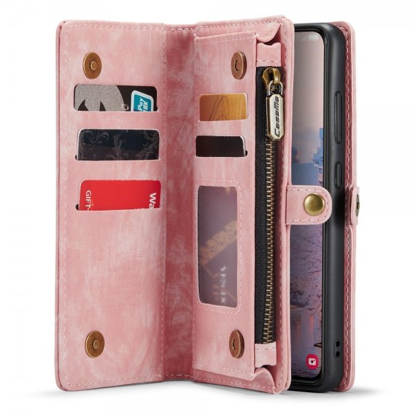 CaseMe Samsung Galaxy S23 Plus Fodral 008 Series Löstagbart Skal Rosa
